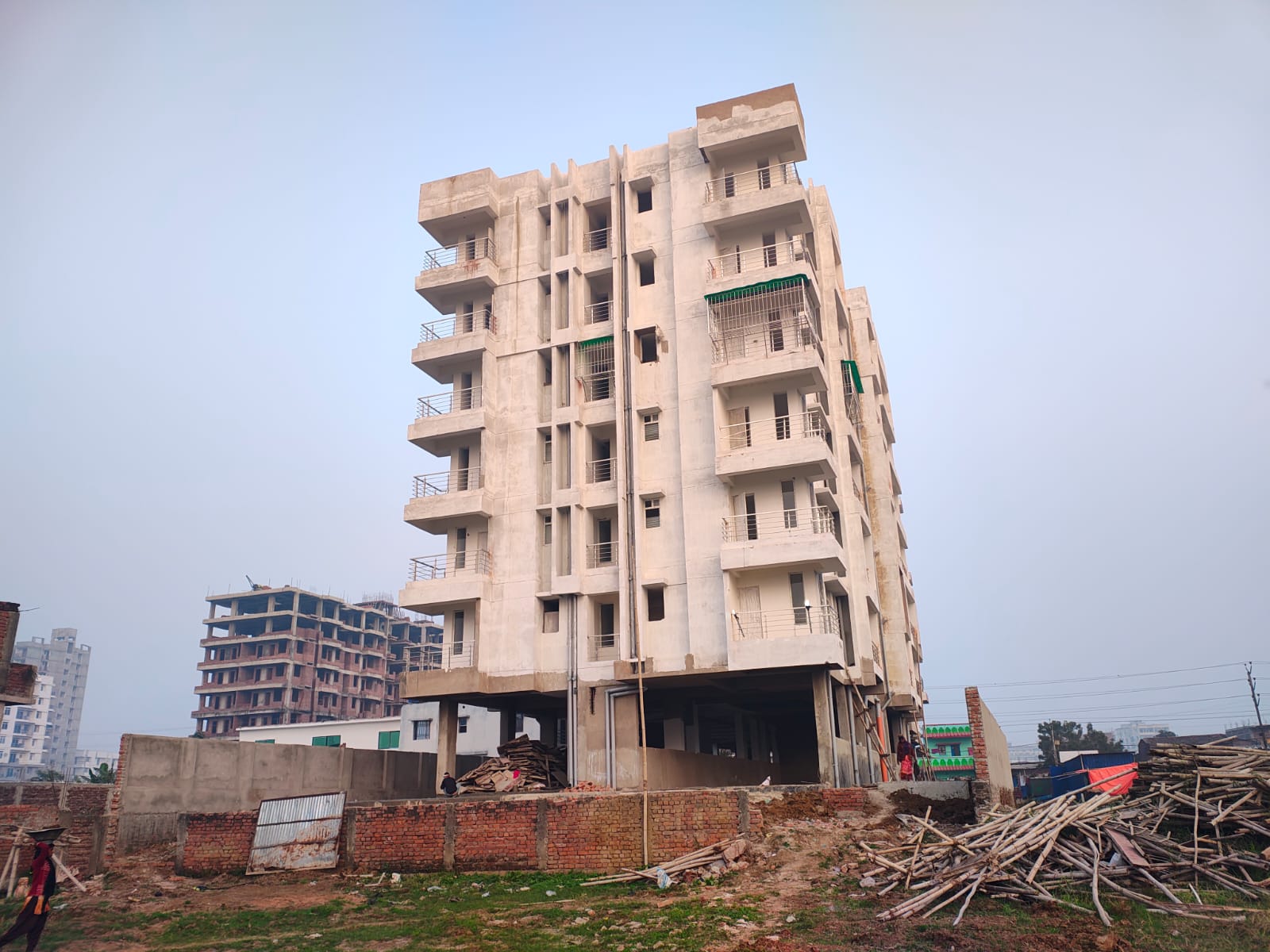Asha Kiran Enclave Construction Progress